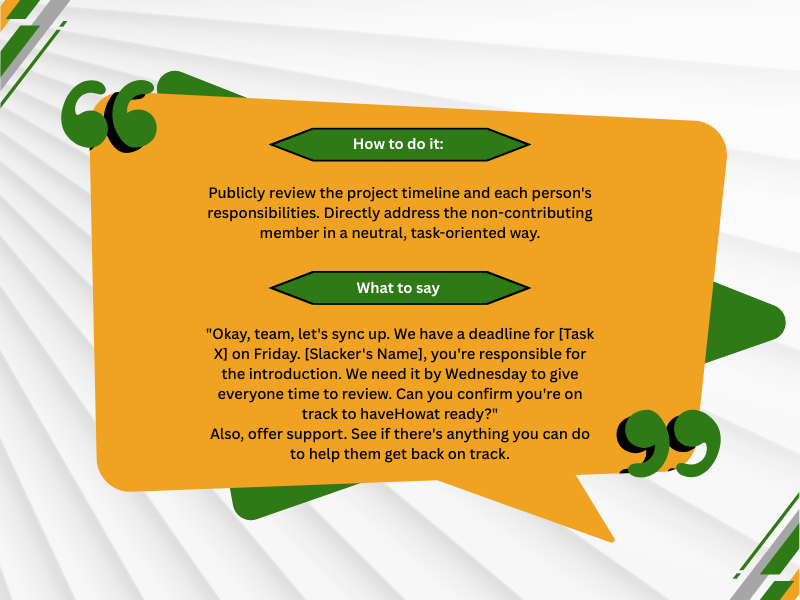 Revisit the Group Plan and Assign Concrete Tasks