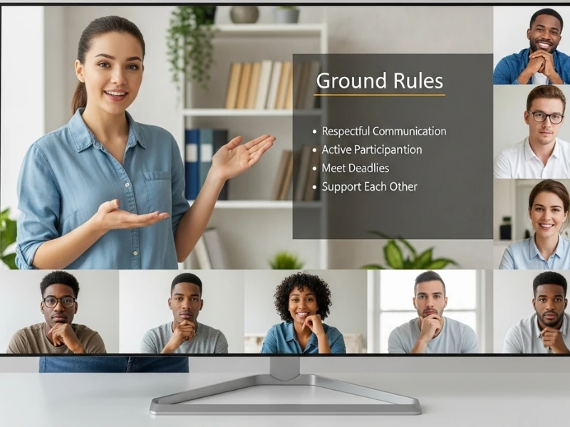 What are the Ground Rules for Online Discussions