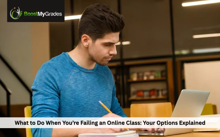 Failing Course Failing an Online Class? Your Best Recovery Options Explained