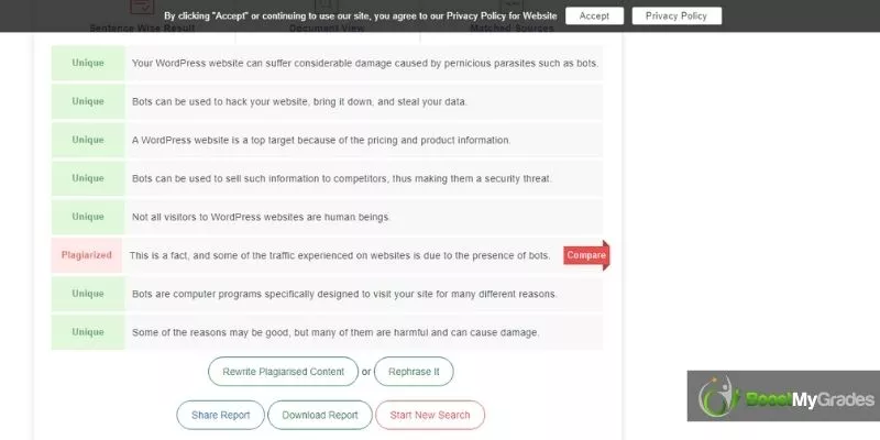 Image showing plagiarized content and talks about why hiring a professional for customized essays solves the problem