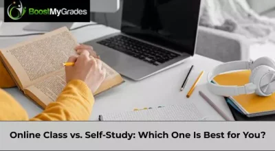 Online class vs. Self-study. Which one is best for you? Learning method comparison and student choice.