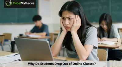 Why do students drop out of Online Classes